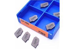 10 st Carbide Turning Inserts Grooving Tool SP200 SP300 SP400 PC9030 NC3020 NC3030 Slitsade karbidinsatser avsked och spårand