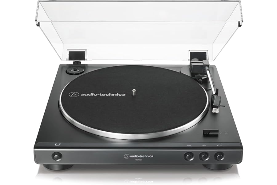 Audio-Technica LP60XBK Fully Automatic Belt-drive Stereo Turntable Black