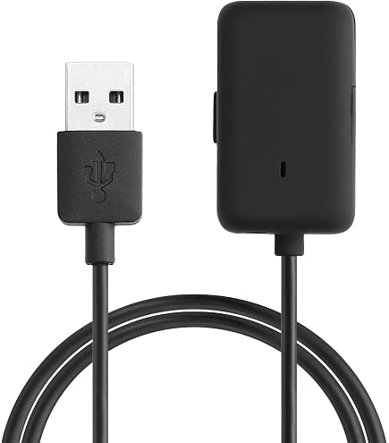 Shokz Caricabatterie USB Per Cuffie OpenSwim / Xtrainerz - Base Di Ricarica Originale (Nero)