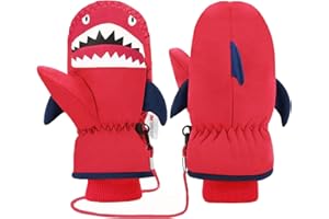 Kinder Skihandschuhe-7-Mi Wasserdichter Fausthandschuh Warm Winter Skating Handschuhe Jungen Fäustel Fäustlinge