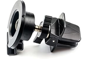 RHINORO Support de Support d'aération de Voiture pour GPS Sat NAV pour Garmin Camper 660 770 780 795 Campervan/dēzl 570 580 700 710 LGV700 LGV610 / DriveTrack 70 71 LM LMT LMT-D Live Traffic