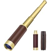 Monok&uuml;ler Korsan Teleskop, Y&uuml;ksek Kalite &Ccedil;&ouml;z&uuml;n&uuml;rl&uuml;k, 1000 m G&ouml;r&uuml;ş Mesafesi, 30 mm Objektif Lens &Ccedil;apı, 25x30 Tek G&ouml;zl&uuml; Netlik 