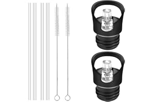 FSWWSF Tappo Borraccia Ricambio 2 pezzi Tappo Borraccia Termica Coperchio Standard per Bottiglia d'Acqua Ricambio Coperchio di Ricambio per 1,91/1,94 pollici Bottiglie D'acqua