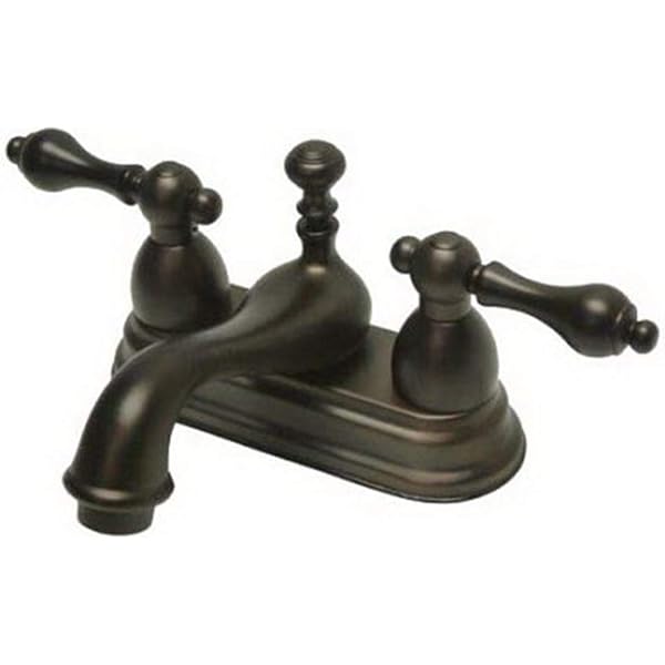 Moen WS84667BRB Waschtisch-Armatur Mediterrane Bronze - 2-Griff, ADA-konform, 10,2 Cm Centerset