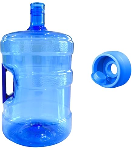 AquaNation Wasserflaschenbehälter 1,8 Liter - BPA-frei, PET-Kunststoff, Mit Deckel & Griff