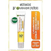 Garnier Vitamin C Bright Daily Sunscreen Fluid Face Cream Invisible Texture SPF50, 40 ml