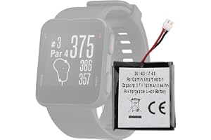 Swark 180 mAh ny 361-00117-00 batteri ersättning kompatibel med Appro-ACH S10 S20 X40 – Fore-Runner 35 Smartwatch ersättningsbatteri