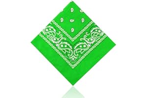 Hats of London Men's/Women's 100% Cotton Bandana Head Scarf Neck Scarves