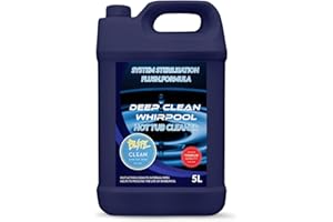 BLITZ CLEAN Whirlpool Hot Tub Cleaner Internal Pipe Full System Cleanser Spa Bath Flush Removes Oil, Soap, Smell, Biofilm, Dirt & Limescale Remover Up to 100 Cleans - Rapid Deep Clean Of Internal Pipes Whirl Pool