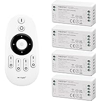 Buy LGIDTECH LS2 Miboxer 2.4GHz Wireless LED Light Strip 5 In 1 Controller, Compatible With