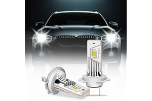 MOTORHOOK H7 Halogen Scheinwerferlampe 5500K | 12V | H7 55W | Abblendlicht | Auto Lampe | Plug and Play | 2 Stücke-6000K