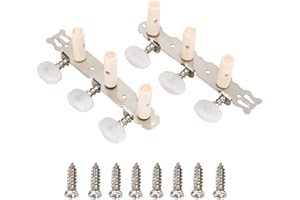 TBEST 3R 3L Gitarre Stimmwirbel Mechaniken Akustikgitarre Mechaniken Saitenschlüssel Metall Stimmgeräte Guitar Tuning Pegs Machine Heads für Akustikgitarre Klassische Gitarre