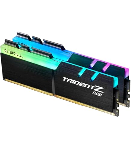 GSKILL Trident Z RGB 32 Go (2X 16 Go) DDR4 3200 MHz CL16 : Amazon
