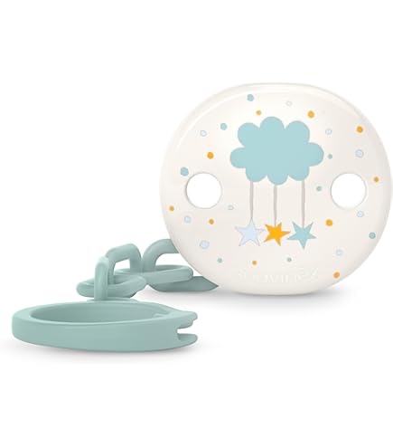 DLPRK Anelli Di Silicone Per Portaciuccio | 4 Pezzi | Adattatore Clip Per Ciucci | Trasparente - Foto 13