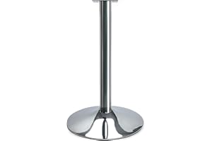 ACKSTAR Single Chrome Metal Stand for Gumball Machines, Candy & Capsule Vending Machine. Specially designed for large capsule machines that use 2 inch or 50mm capsules. Easy to Assemble. New Replacement Part