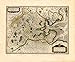 Produktbild MAP ANTIQUE BLAEU THEATRE DU MONDE OLDENBURG LARGE REPLICA POSTER PRINT PAM0674