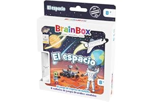 BEZZERWIZZER Beezerwizzer Studio | BrainBox Pocket El Espacio | Juego de Cartas | A Partir de 8 Años | A Partir de 1 Jugador | 10 Minutos por Partida | Español