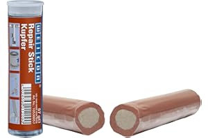 WEICON Repair Stick cuivre, adhésif résine époxy à deux composants, 57g