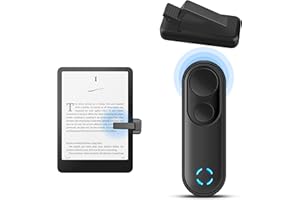 QINCINA Remote Control Page Turner,Kindle Accessories for Kindle Paperwhite Oasis Scribe eReader, Camera Camcorder Remote Controls,Page Turner Clicker for IPad, IPhone,Android Tablets(Black)