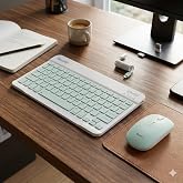 HEARTZ KEY 01 KABLOSUZ BLUETOOTH WİRELESS T&Uuml;M&Uuml; T&Uuml;RK&Ccedil;E KARAKTERLİ i &uuml; ğ harfleri bulunur KLAVYE MOUSE SETİ (A&Ccedil;IK YEŞİL)