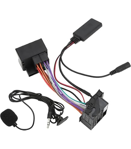 Câble AUX IN Avec Prise Femelle Daniko Pour VW RCD 510, RNS 510, RNS 310, Columbus – Entrée Auxiliaire, Codage Parfois Requis