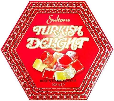 Sultans Turkish Delight Rose & Lemon Flavour (325g) - Pack of 6