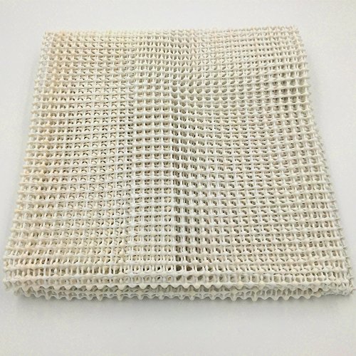 Teppichgleitschutz 60 x 130 cm / 70 x 150 cm / 160 x 230 cm in Weiß rutschhemmende Teppichunterlage waschbar Teppichstop Fußbodenheizung geeignet, Größe:160 x 230 cm - 3