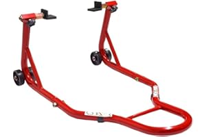 Cruizer Universal-Motorradständer für hinten, Kegel verstellbar, mit Schieber, Schwarz