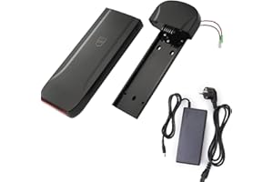 HANERIDE Batteria per bicicletta elettrica 36 V 14,5 Ah per Phylion Fischer 250 W-700 W per bicicletta elettrica/pedelec portapacchi batteria con caricatore per Wall-ES