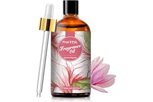 PHATOIL Olejek Eteryczny Japońskiej Magnolii 100ML, Olejki Eteryczne Do Dyfuzora, Olejek Zapachowy Z Magnolii Japoński Do Aromaterapii, Nawilżacz, Świece, Japanese Magnolia Oil