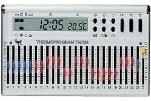 XGAGHB Maxxistore® - BPT TH124BB crono termostato digitale giornaliero parete bianco