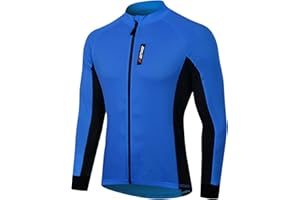 MEETWEE Herren Radtrikot Fahrradtrikot Kurzarm/Langarm, Fahrradbekleidung Fahrrad Trikot T Shirt für Männer, Atmungsaktive Cycling Jersey Schnell Trocknen Radsport Bekleidung