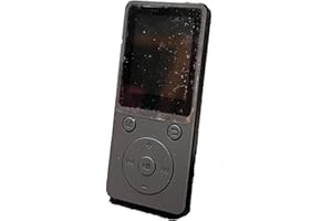 GLEISA Lecteur MP3 de 32Go avec Bluetooth 5.2, Lecteur Musical sans Perte HiFi Baladeur Portable avec Écran 1.8 Pouces, Haut-Parleur, Radio FM, Vidéo, Enregistrement Vocal, E-Book