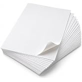 Inkjet Ve Laser Uyumlu Sticker G&uuml;&ccedil;l&uuml; Yapışkanlı A4 Etiket Kağıdı MAT Y&Uuml;ZEYLİ 120gsm (50 yaprak)