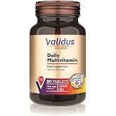 Validus Energy G&uuml;nl&uuml;k Multivitamin Takviye Edici Gida 30 Tablet