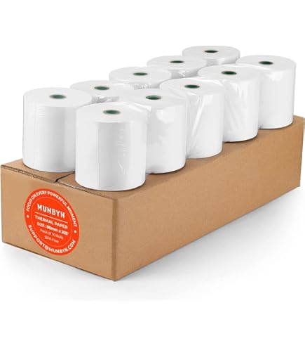 Thermische voor FEC TP-100 printers 80x80x12 - 55 Grams - 20 Rollen per doos