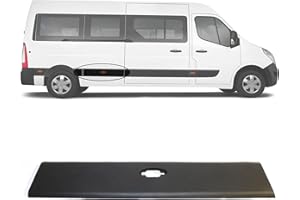 ATU Panel de moldura con revestimiento de estampado en el lado derecho derecho DX compatible con Master III, Movano B, NV400 2011-2019 OE: 768F30003R