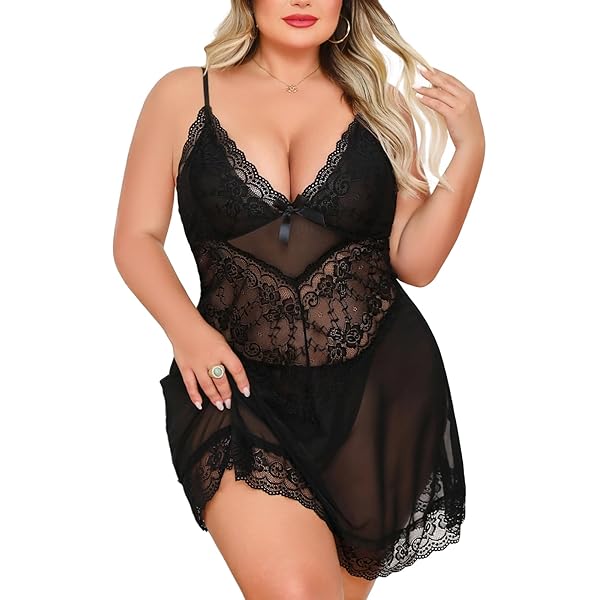 Niwicee Negligee Dames Sexy Lingerie Grote Maten Sexy Babydoll Lingerie Set Sexy  Lingerie Dames Mollige Lingerie Ondergoed Curvy Nachtkleding Vrouwen Kant  V-hals Lingerie Mollig, rood, XL : Amazon.nl: Kleding, schoenen & sieraden