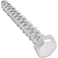 M12 x 100mm Concrete/Masonry Screw Anchor Bolt (Pack Of 10)