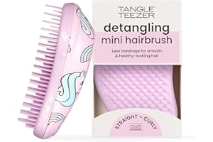 Tangle Teezer Mini Original Hairbrush - Spazzola per Capelli Bagnati e Asciutti - Districante per Tutti i Tipi di Capelli - Spazzola da viaggio perfetta per bambini - Unicorno Magico