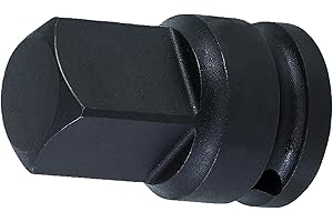 OUMUIK Adapter 1/2 auf 3/4 Schlagadapter und Reduzierstück Stecknuss - 1/2 Zoll Vierkantantrieb Innengewinde, 3/4 Zoll Vierkantantrieb Außengewinde