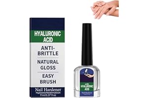GENERIC Hyaluronic Acid Nail Care with Vitamin E & Jojoba Oil – Intense Moisture Repair Treatment for Hydrated, Strong Nails – Reduces Brittle Nails, Promotes Healthy Growth for Men & Women