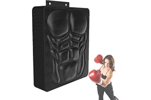 DYK&NX Wandschlagpolster Kampfsport, quadratische Fitness-Box-Pads, Wandschlagpolster aus Leder zur Wandbefestigung