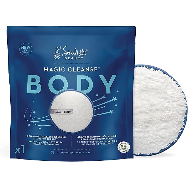 Seoulista Beauty Magic Cleanse 3er-Pack – Wiederverwendbare Gesichtsreinigungspads, Chemikalienfrei & Dermatologisch Entwickelt