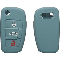 Cover Protettiva Per Chiave Audi - Custodia Metallica Grigio Scuro Con 3 Tasti Piegevoli | Kwmobile - Foto 7