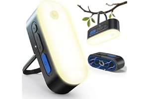 Clemas Motion Sensor Camping Lights,Rechargeable Camping Lantern, Portable Hanging Tent Lights,IPX5 Waterproof Emergency Light for Outdoor,SOS Mode Hurricane Power Outages,Magnet Work Light,1 Pack