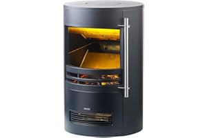 Poêle électrique 2000 W Mojave avec effet flamme 3D [Carlo Milano]