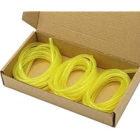 SWNKDG 3er Set Kraftstoffschlauch Innendurchmesser x Außendurchmesser 2,5 x 5mm 3 x 5mm 3,5 x 5,5mm Benzinschlauch…