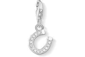 Thomas Sabo Charm hänge hästsko, Premiumlegering 18k förgylld
