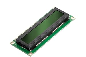 AZDelivery HD44780 1602 Modulo Display LCD 2x16 Caratteri con Sfondo Verde e Caratteri Neri compatibile con Arduino e Raspberry Pi incluso un E-Book!